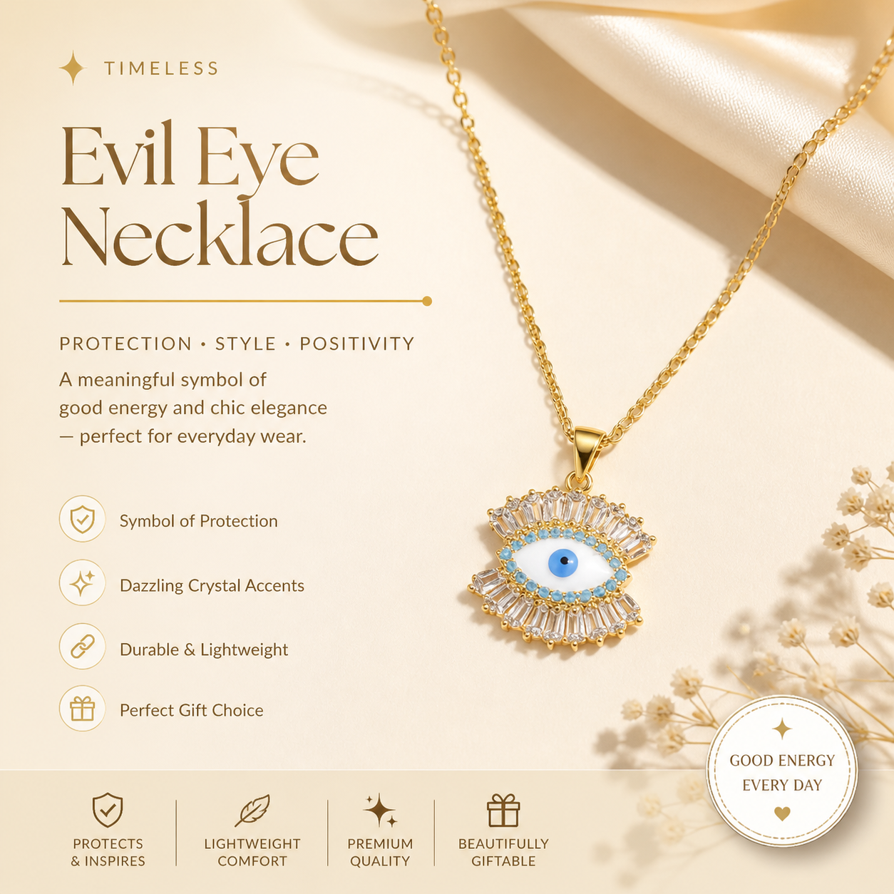 Gilded Hearts Adjustable Pavé Bolo Bracelet in Polished Gold-Tone